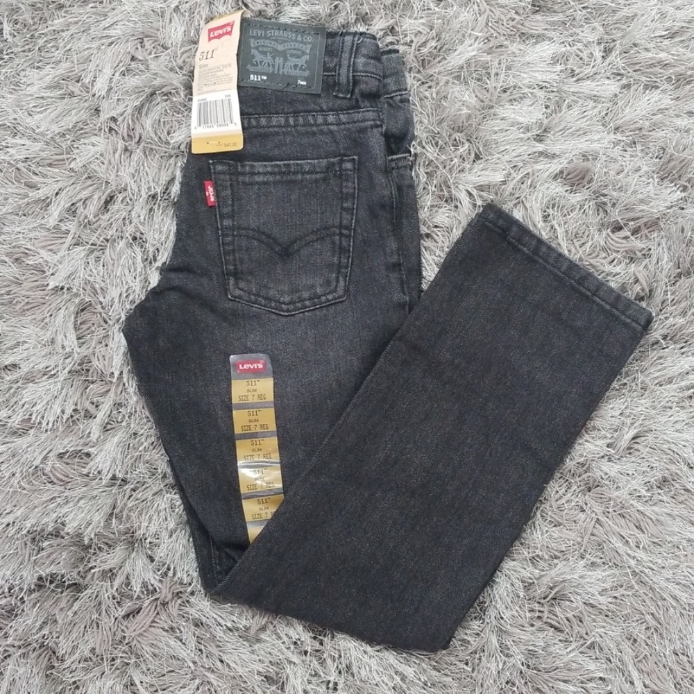 NWT Boys Levi's 511 Slim Jeans Size 7